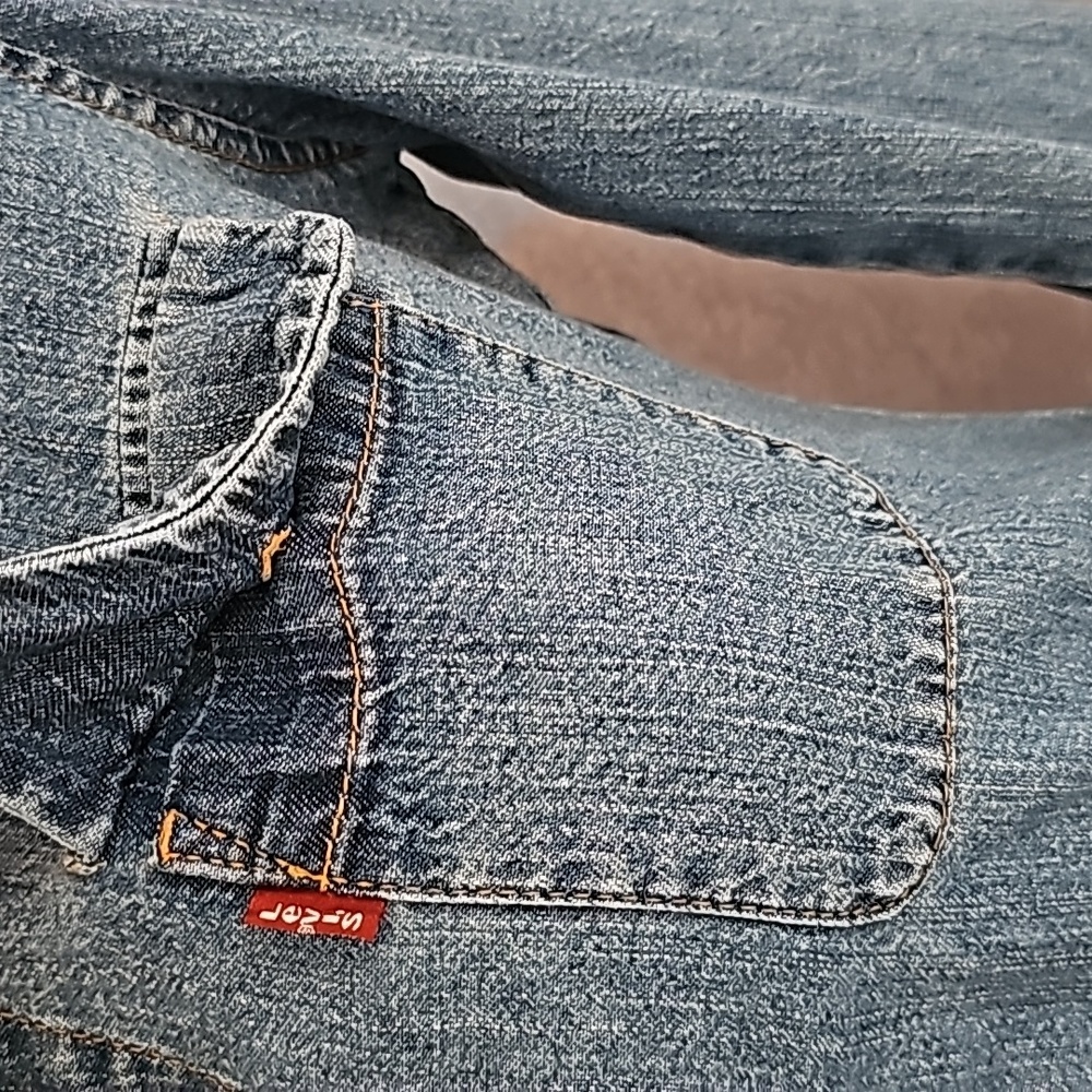 Levi's Dry Goods Vintage Denim Button Down Shirt - Picture 9 of 10